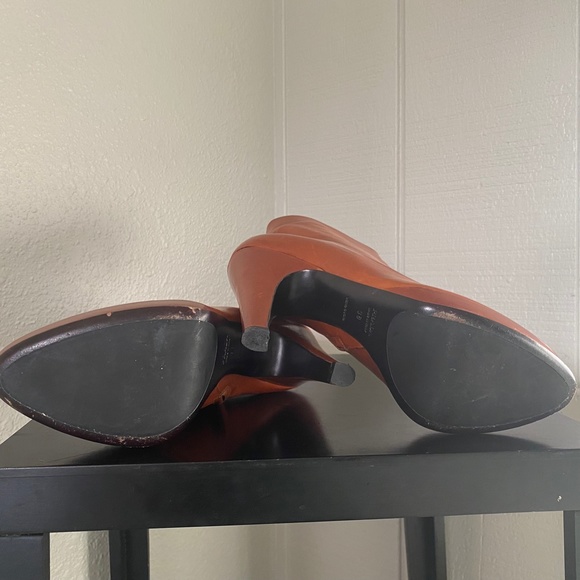 Prada Leather Brown Ankle Boots - Picture 8 of 12